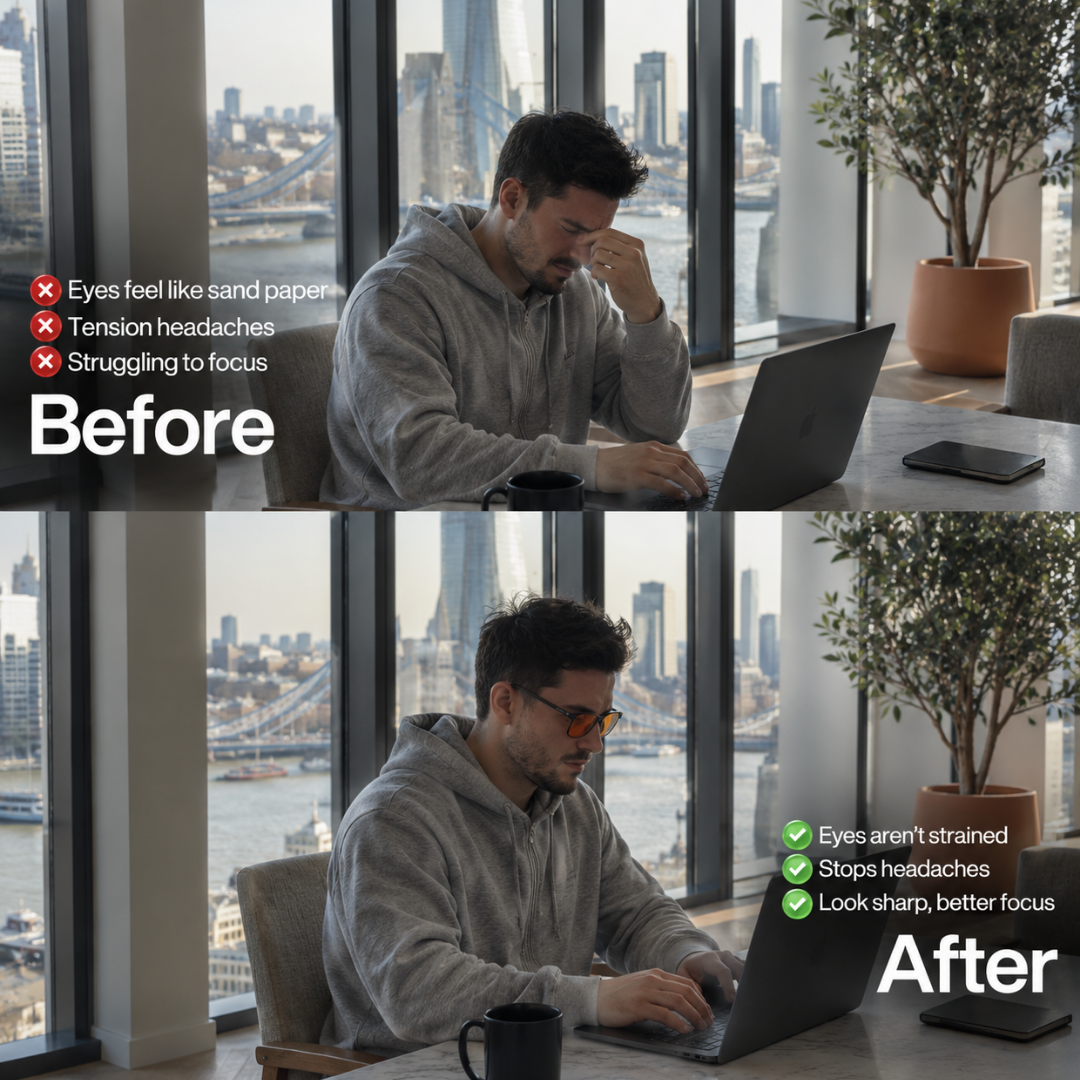 AV Focus™ | Night Blue Light Glasses