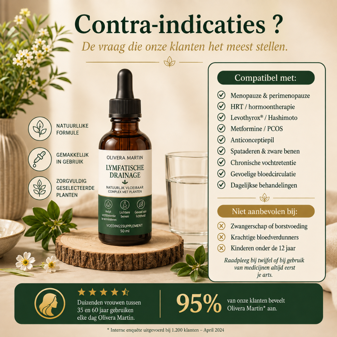 Olivera Martin® | Druppels voor Vochtbalans – 100% Natuurlijk