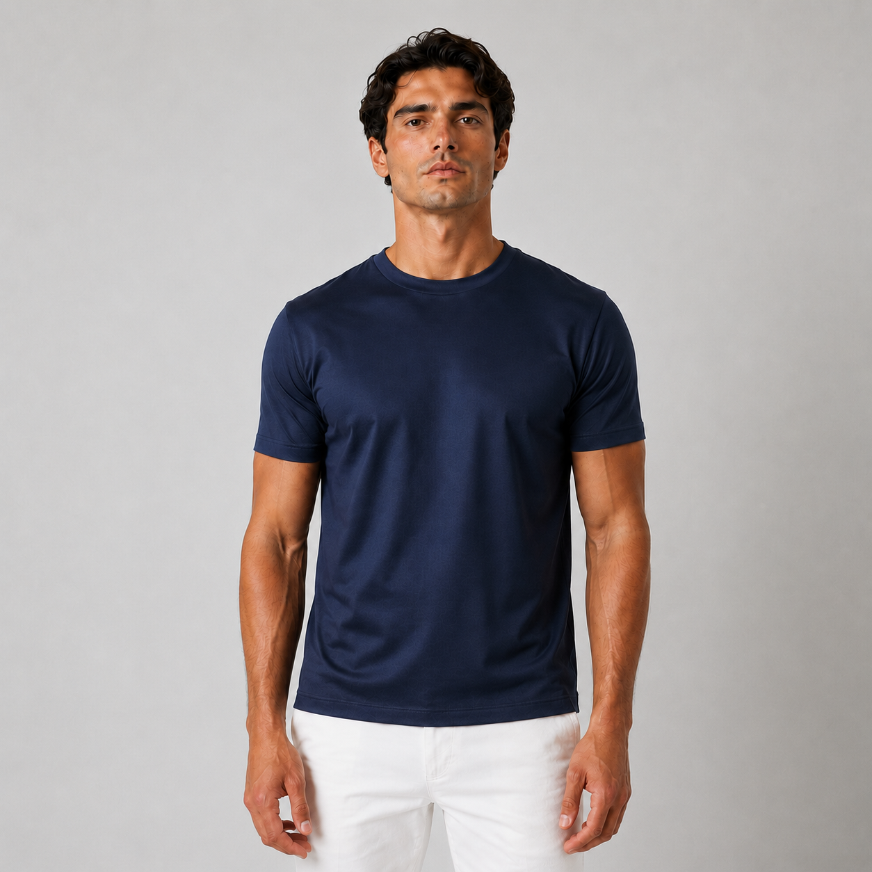 AV | Brown Mercerized T-shirt