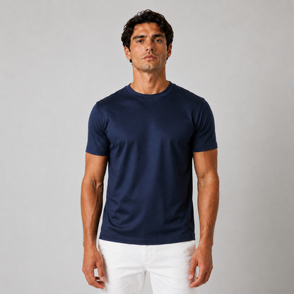 AV | Brown Mercerized T-shirt