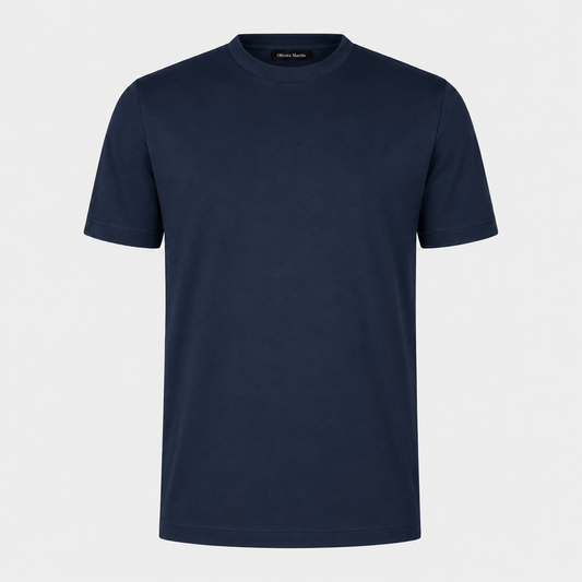 AV | Blue Mercerized T-shirt