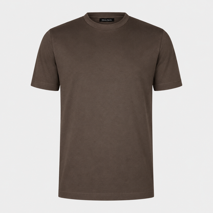 AV | Brown Mercerized T-shirt