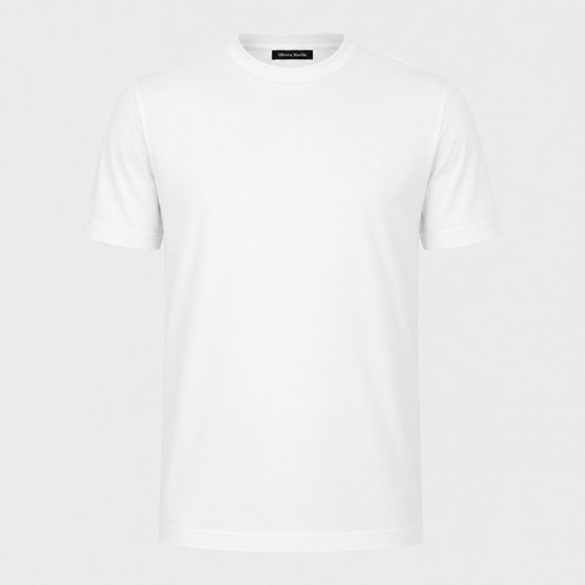 AV | White Mercerized T-shirt