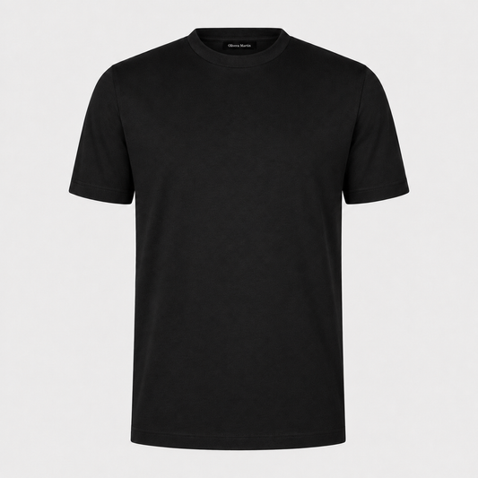 AV | Black Mercerized T-shirt